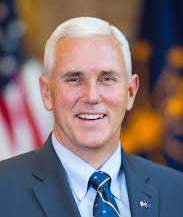 Indiana governor Mike Pence